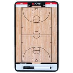 Greatstore Pure2Improve Oboustranná trenérská tabule basketbal 35x22 cm P2I100620