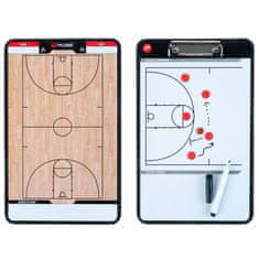 Greatstore Pure2Improve Oboustranná trenérská tabule basketbal 35x22 cm P2I100620