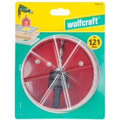 Greatstore wolfcraft bimetalová pila na otvory, 121 mm, červená, 5497000