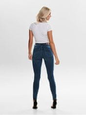 ONLY Dámské džíny ONLROYAL Skinny Fit 15181725 Dark Blue Denim (Velikost S/30)