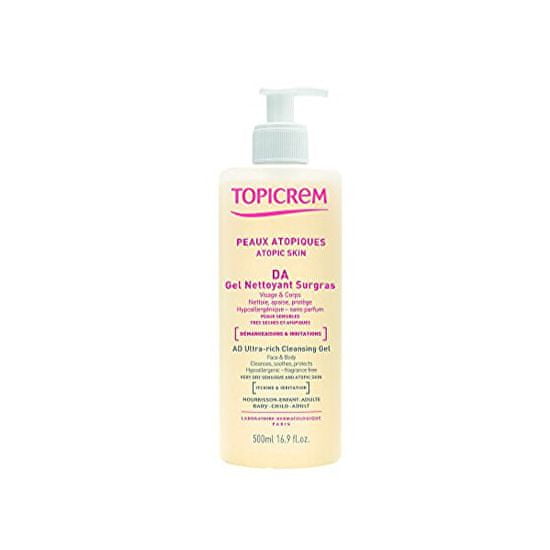 Topicrem Ultra výživný mycí gel AD (Ultra-Rich Cleansing Gel) 500 ml