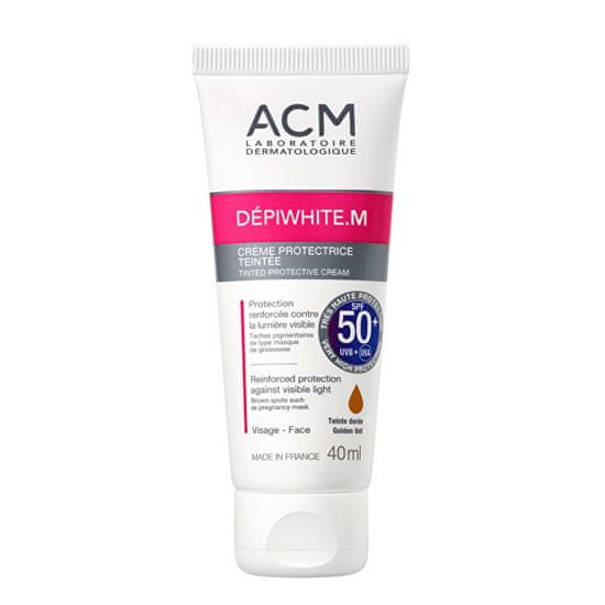 ACM Tónovaný ochranný krém SPF 50+ Dépiwhite M (Tinted Protective Cream) 40 ml