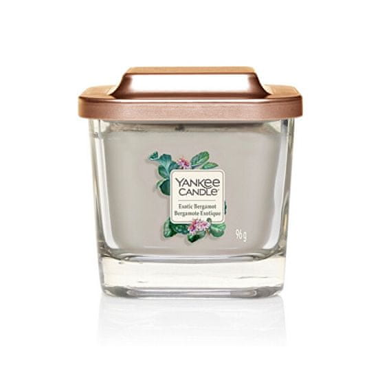 Yankee Candle Aromatická svíčka malá hranatá Exotic Bergamot 96 g