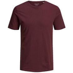 Jack&Jones Pánské triko JJEORGANIC Slim Fit 12156101 Port Royale (Velikost XXL)