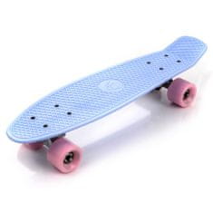 MTR Pennyboard 56 cm AL truck NEBESKY MODRÁ-RŮŽOVÁ S-104