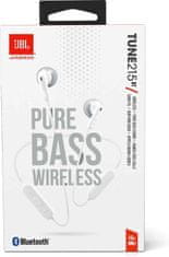 JBL Tune 215BT, bílá