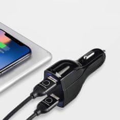 MG Universal autonabíječka 2x USB / USB C QC3.0, černá