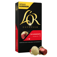 L'Or Espresso Splendente 10 hliníkových kapslí kompatibilních s kávovary Nespresso®*