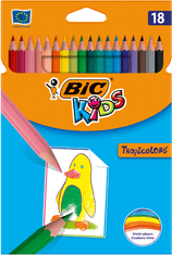 Bic Pastelky TROPICOLORS 18ks