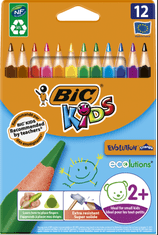 Bic Trojboké EVOLUTION pastelky 12ks