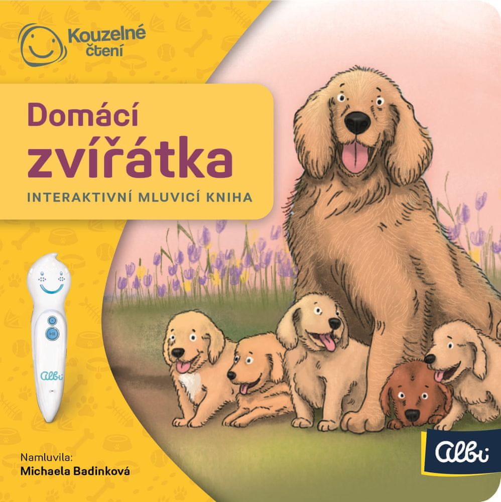 Albi KOUZELNÉ ČTENÍ Minikniha - Domácí zvířata