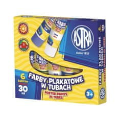 Astra Temperové barvy v tubě 6x30ml, 83119900