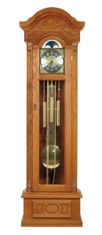 Pyka Rustikální stojící hodiny s kyvadlem Gubernator - dřevo D3