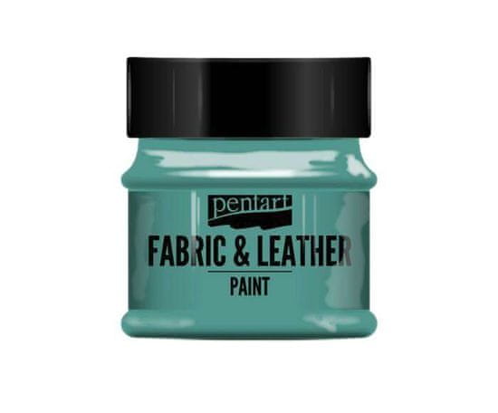 Pentart Barva na textil a kůži tyrkysovozelená 50ml,