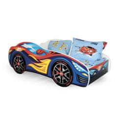Halmar Dětská postel s roštem a matrací Speed - kombinace barev
