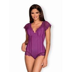 Obsessive Svůdné body Moketta teddy purple - Obsessive L/XL fialová