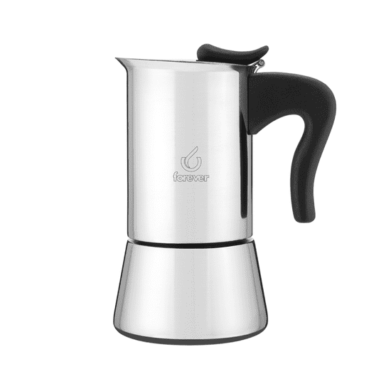 Forever "MISS SPLENDY" moka konvice STAINLESS STEEL 4 šalky FOREVER