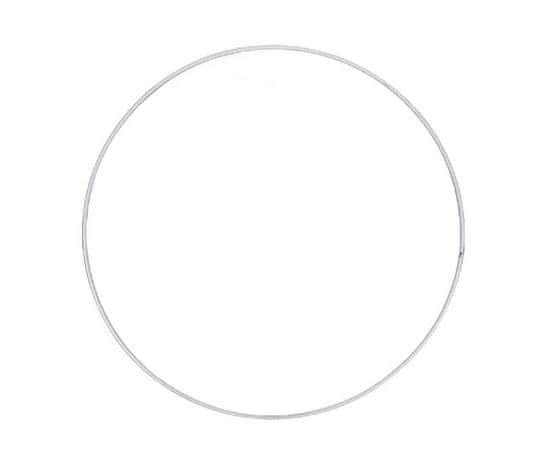 Kraftika 1ks ílá kovový kruh pro lapač snů 30cm, kruhy kroužky