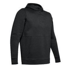 Under Armour Pánská mikina , Athlete Recovery Fleece Graphic Hoodie-B | Černá | 1344145-001-L