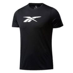 Reebok Pánské triko , WOR POLY GRAPHIC SS | FU3291 | L | černá