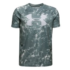 Under Armour UA Tech Big Logo Printed SS-BLU, UA Tech Big Logo Printed SS-BLU | 1351851-424 | YMD