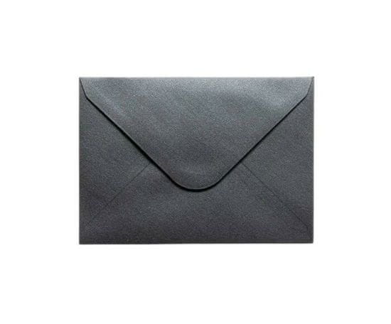 Kraftika Obálky c6 10ks (150g/m2) perleťové černé, galeria papieru