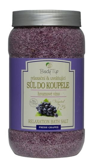 Body tip Sůl do koupele Hrozno BODY TIP  1200 g