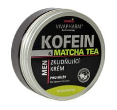 Vivapharm Zklidňující krém pro muže Kofein a Matcha Tea VIVAPHARM  200 ml