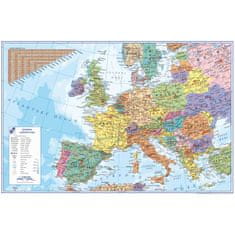 Karton PP Podložka na stůl s mapou Evropy 40x60cm
