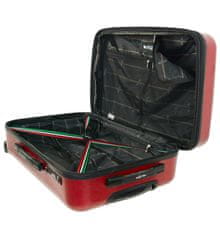 Mia Toro Cestovní kufr MIA TORO M1239/3-M - černá - II. jakost