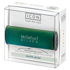 Millefiori Milano Vůně do auta , Icon, Classic, Bílé pižmo, zelená