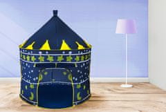 Aga4Kids Dětský hrací stan Castle Dark Blue