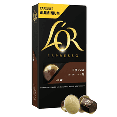 L'Or Espresso Forza 10 hliníkových kapslí kompatibilních s kávovary Nespresso®*