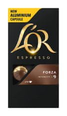 L'Or Espresso Forza 10 hliníkových kapslí kompatibilních s kávovary Nespresso®*