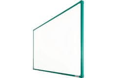 boardOK Lakovaná tabule na fixy se zeleným rámem 120 x 090 cm