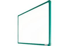 boardOK Lakovaná tabule na fixy se zeleným rámem 060 x 090 cm