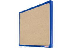 VISION Textilní nástěnka boardOK 60x45 - modrá