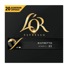 L'Or Espresso Ristretto 20 hliníkových kapslí kompatibilních s kávovary Nespresso®*