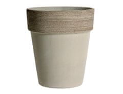 Ceramicus Květník keramický ALTO 31 cm, šedá