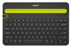 Logitech Bluetooth Multi-Device Keyboard K480 US, černá (920-006366)