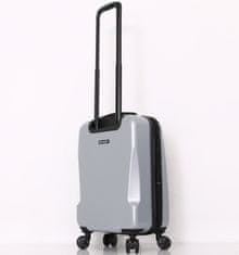 Mia Toro Cestovní kufr MIA TORO M1713/3-S - stříbrná