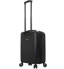 Mia Toro Cestovní kufr MIA TORO M1709/2-L - černá/stříbrná