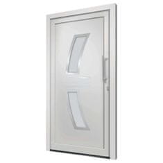 Vidaxl 3057565 Front Door White 88x200 cm (147142+203899)