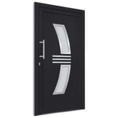 Vidaxl 3057572 Front Door Anthracite 98x208 cm (147149+203899)