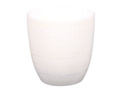 Ceramicus Obal keramický KODET WHITE d 16 cm matný zatíraný bílý