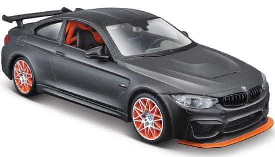 Maisto BMW M4 GTS šedé 1:24