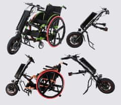 Kolo4u Přídavný pohon / motor k invalidnímu vozíku 350W/8Ah