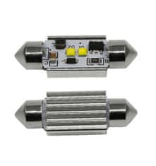 SEFIS CREE LED žárovka 36mm 12V 2SMD bílá