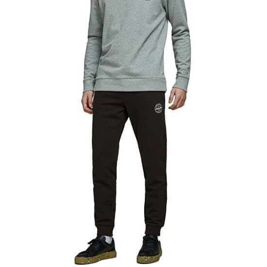 Jack&Jones Pánské tepláky JJIGORDON 12165322 Black