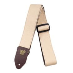 Ernie Ball 4136 2" Tri Glide Italian Leather Strap Tan
